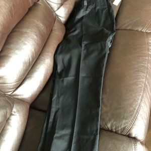 Man’s Haggar black khakis
